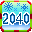 2048 Winter game icon