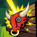 Whack a bull game icon